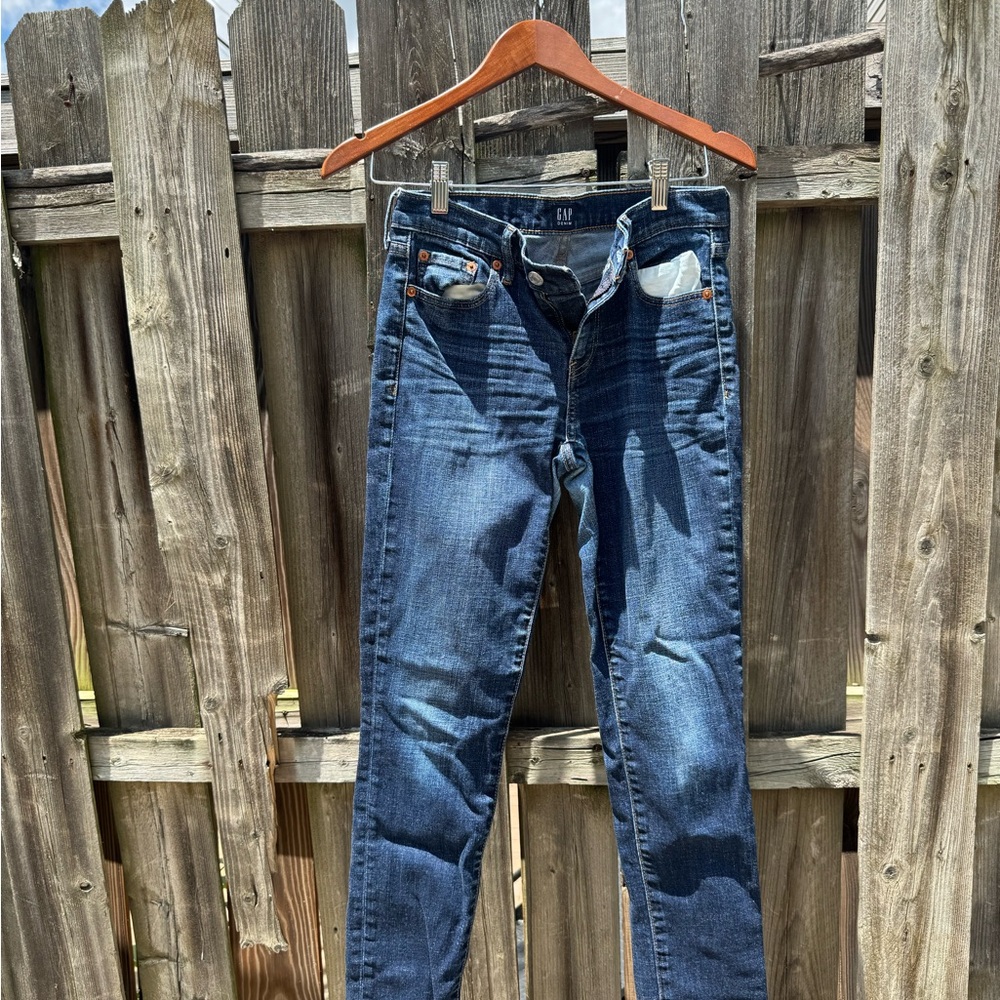 GAP Women's Boot Cut Jeans - Dark Blue